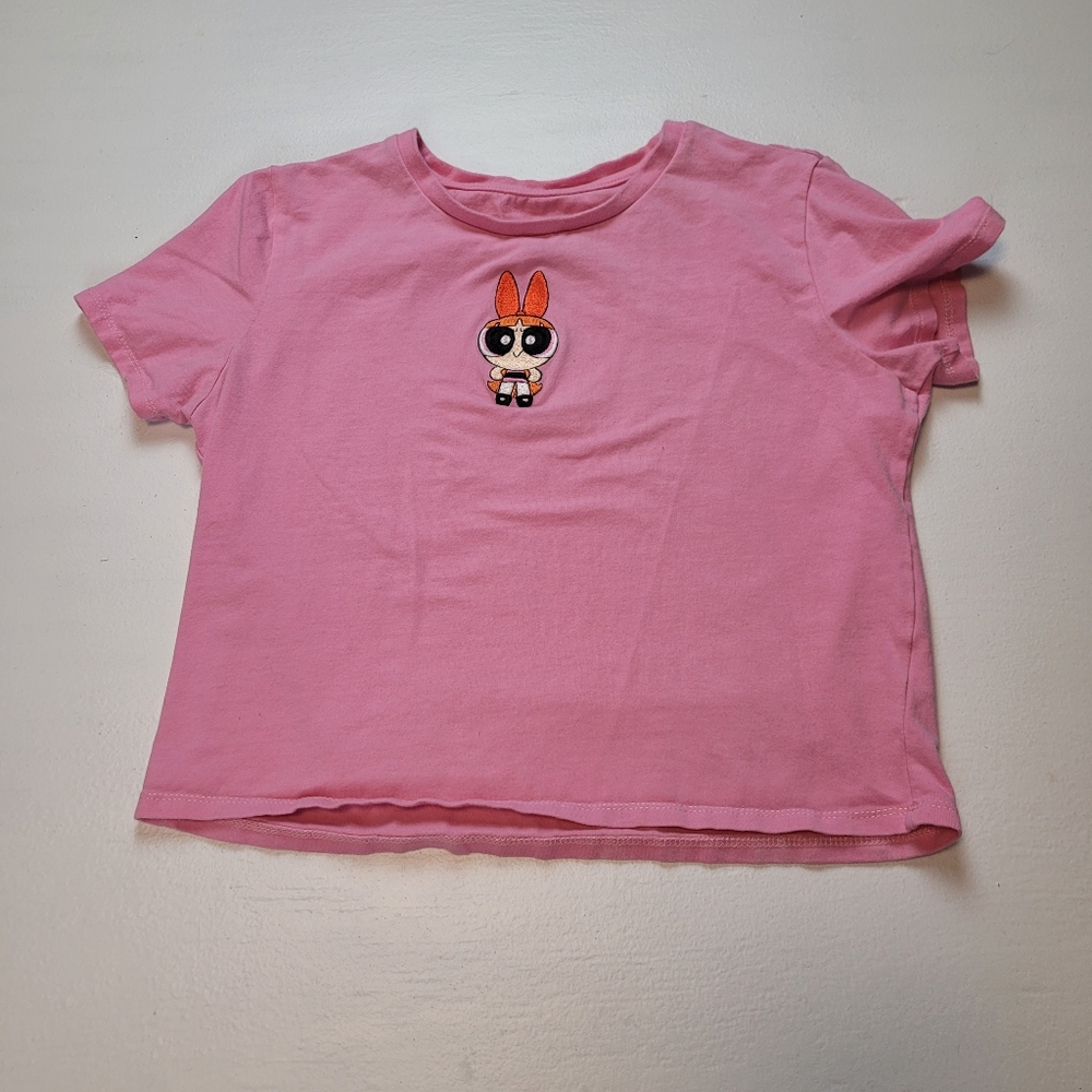 Cartoon Network PowerPuff Girls Pink Short Sleeve Tee